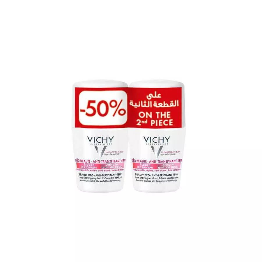 Vichy Deodorant Beauty 48Hr Roll On Offer