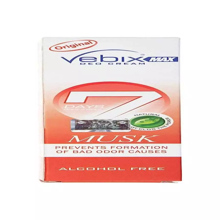 Vebix Deo Cream Musk 25ML