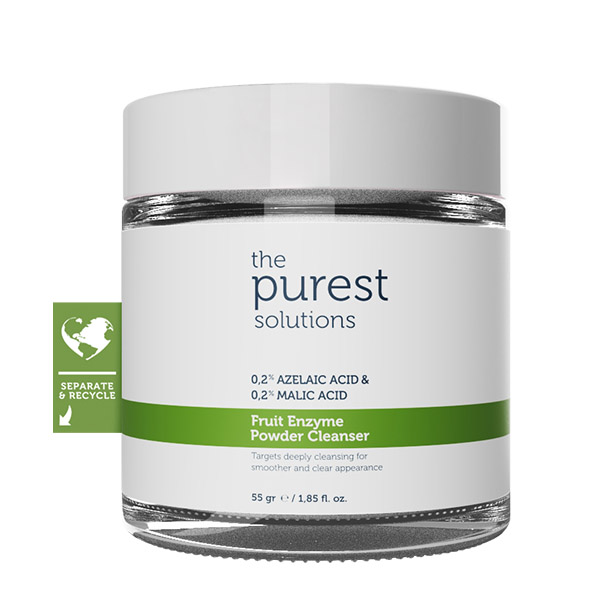 The Purest Solutions Fruit Enzyme Powder Cleanser (%0,2 Azelaic Acid & Malic Acid) 55 GRAM