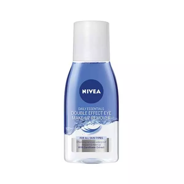 Nivea Eye MakeUp Remover Double Effect Blue 125Ml