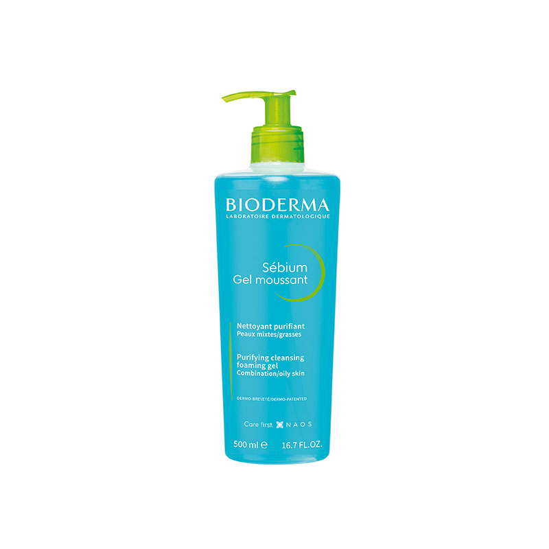 Bioderma Sebium Purifying Cleansing Foaming Gel 500 ml