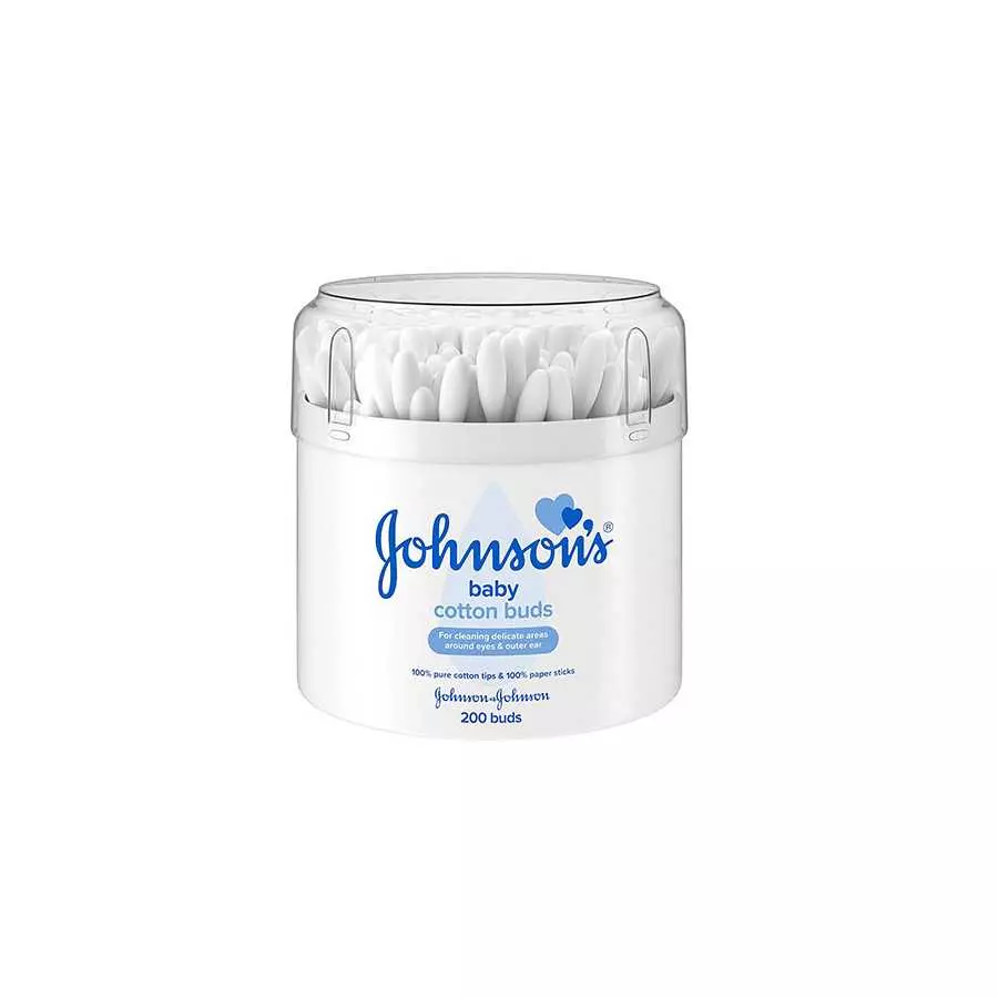 Johnson Ear Cotton Buds 200 Piece
