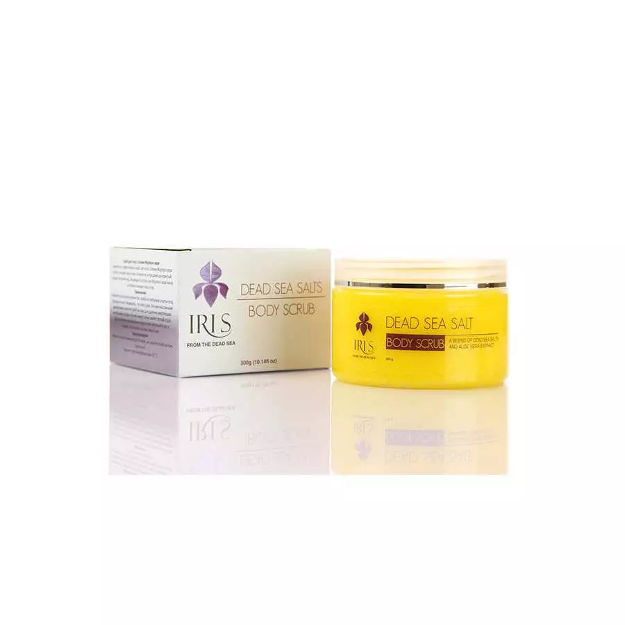 Iris Dead Sea Salt Body Scrub 300G