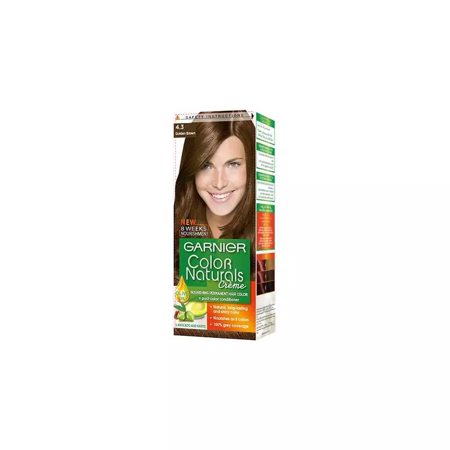 Garnier Color Naturals Gloden Brown Color No. (4.3)