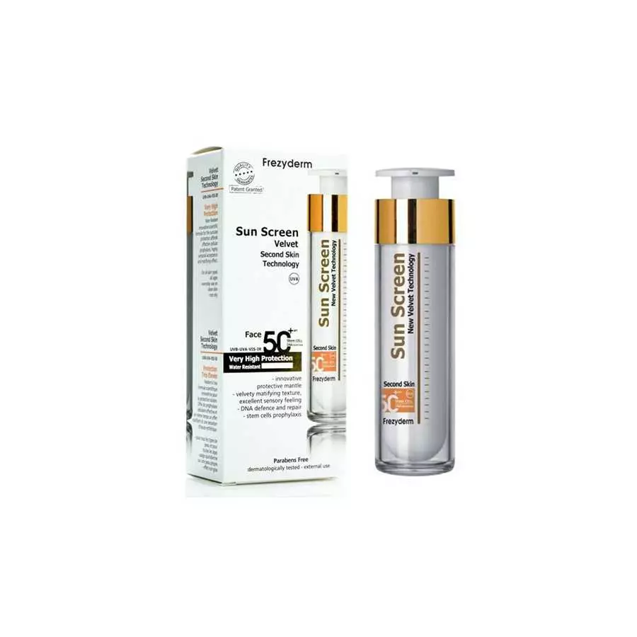 Frezyderm Sun Screen Velvet SPF50+, 50Ml