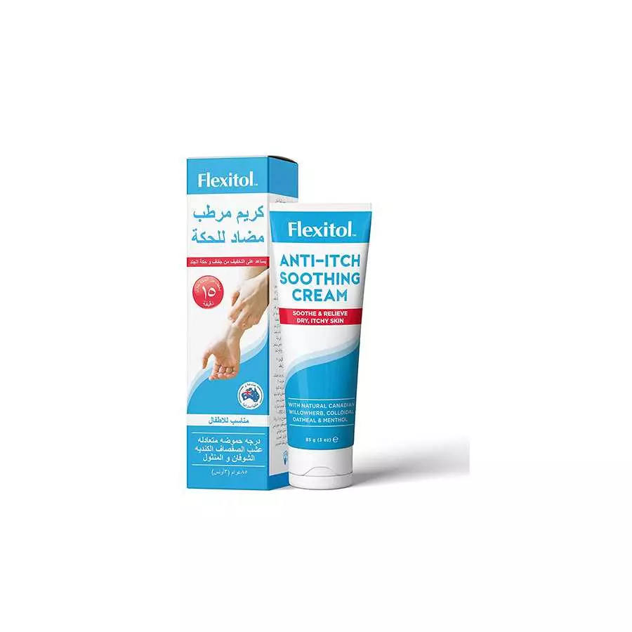 Flexitol Anti-Itch Soothing Cream 85G
