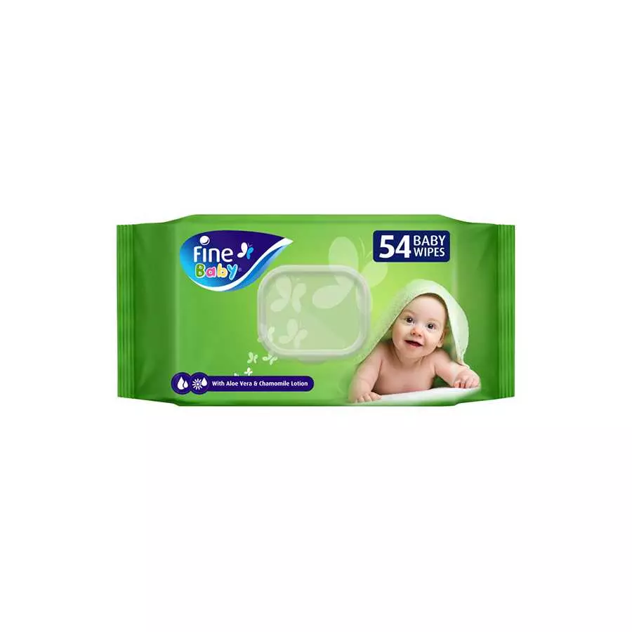 Fine Baby Soft Wet Wipes 54 Tissue