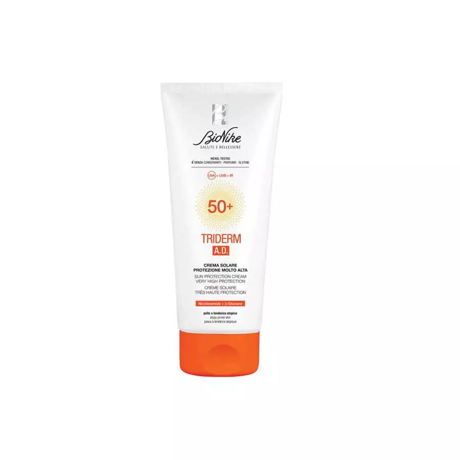 Bionike Triderm A.D Sun Cream Spf50+, 200Ml