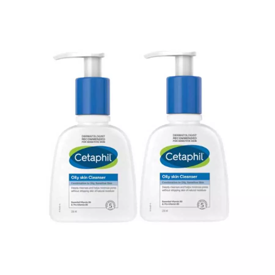 Cetaphil Oily Skin Cleanser Face Wash 236Ml Offer (1+1)