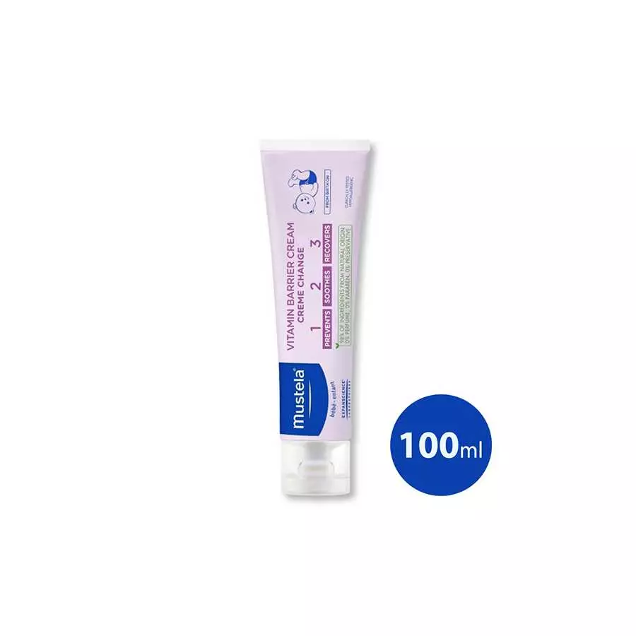Mustela Vitamin Barrier Cream 100Ml