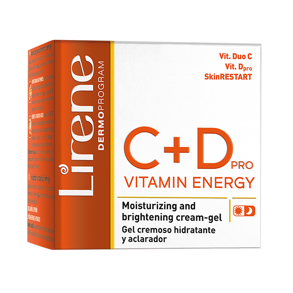 Lirene Moisturizing And Brightening Gel-Cream 50Ml