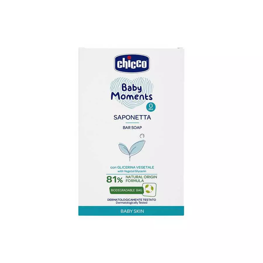 Chicco baby moments Bar Soap 100G