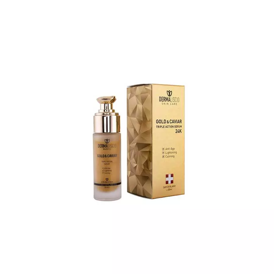 Dermaliscio Gold And Caviar Triple Action Serum 30Ml