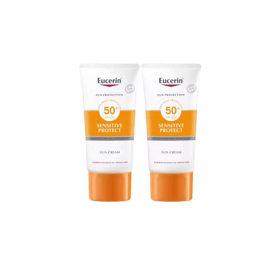 Eucerin Sun Cream Sensitive Care Spf 50+ (50Ml) Offer