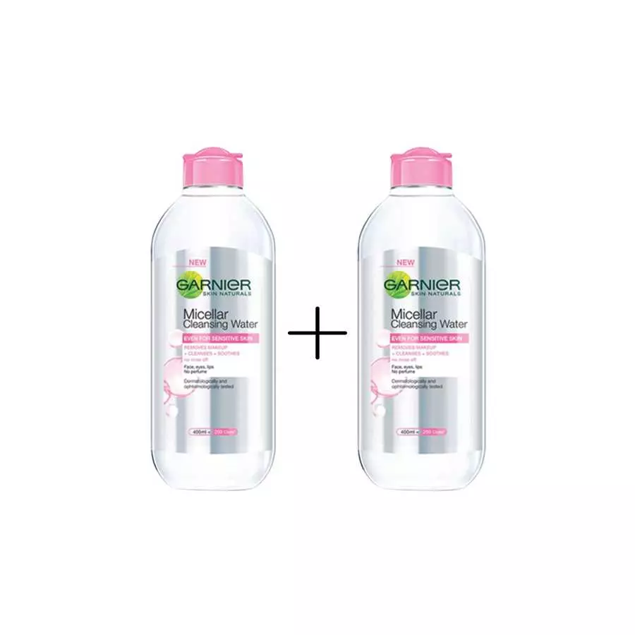 Garnier Micellar Cleansing Water 400Ml 2Pcs Offer