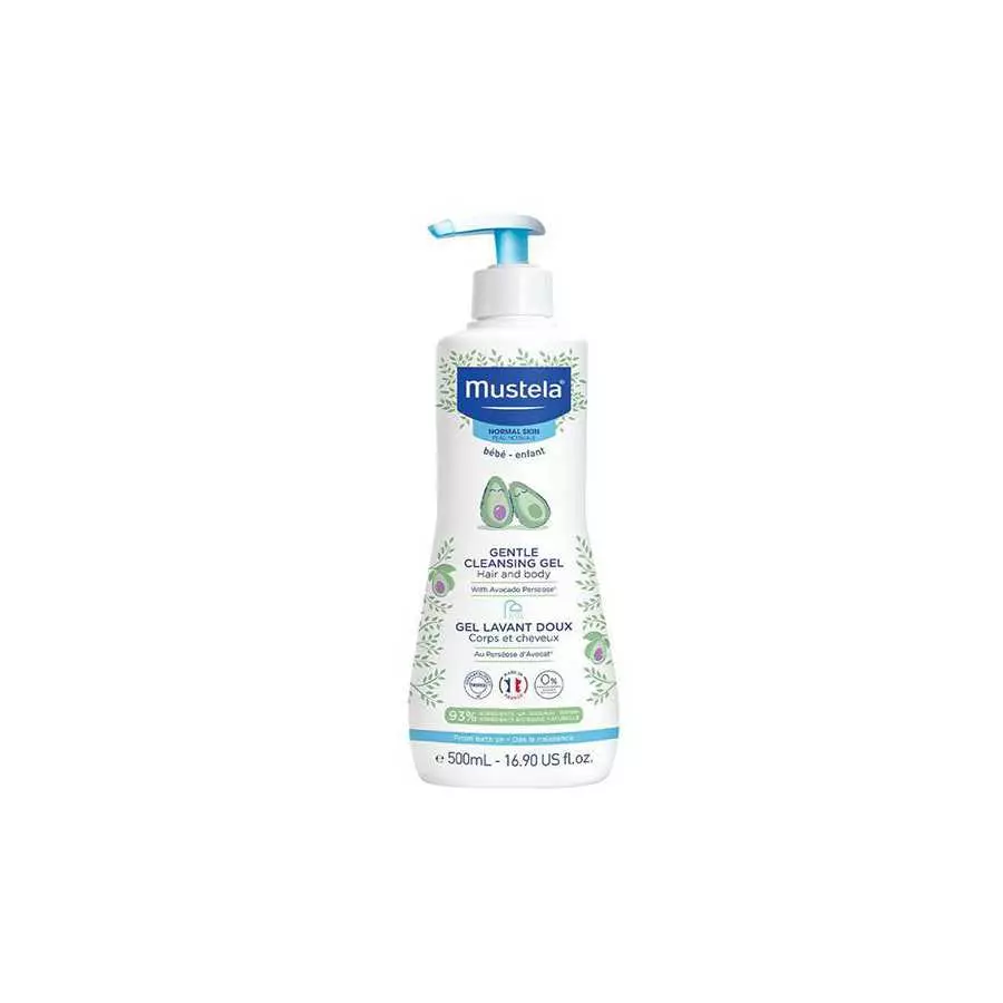 Mustela Cleansing Gel For Hair And Body 500Ml