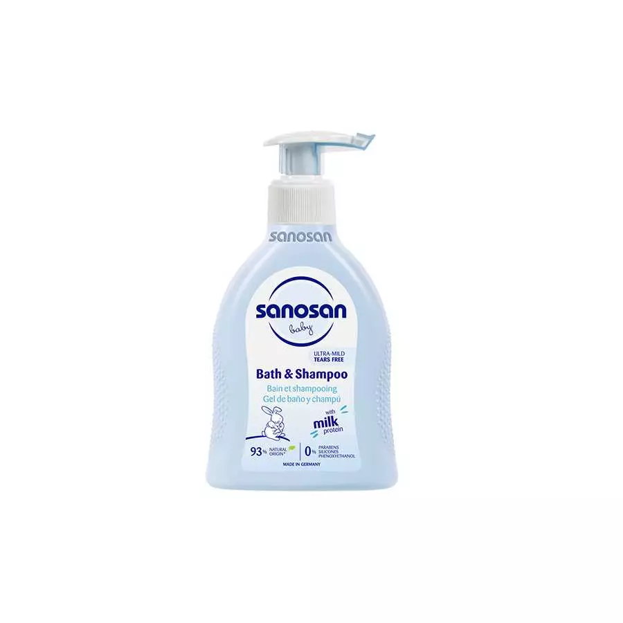 Sanosan Baby Bath & Shampoo 200Ml