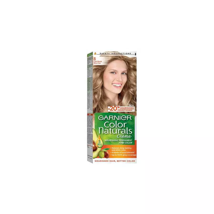 Garnier Color Naturals Light Blonde Color No. (8.0)