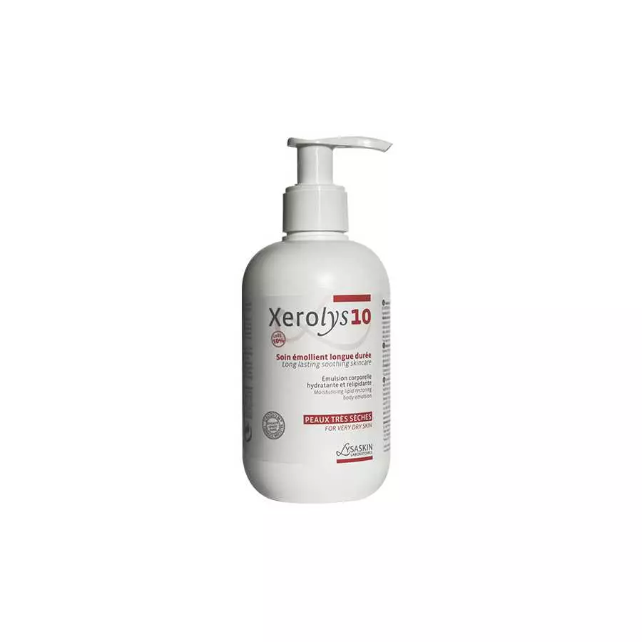 Lysaskin Xerolys 10 Moisturizing body Emulsion 200Ml