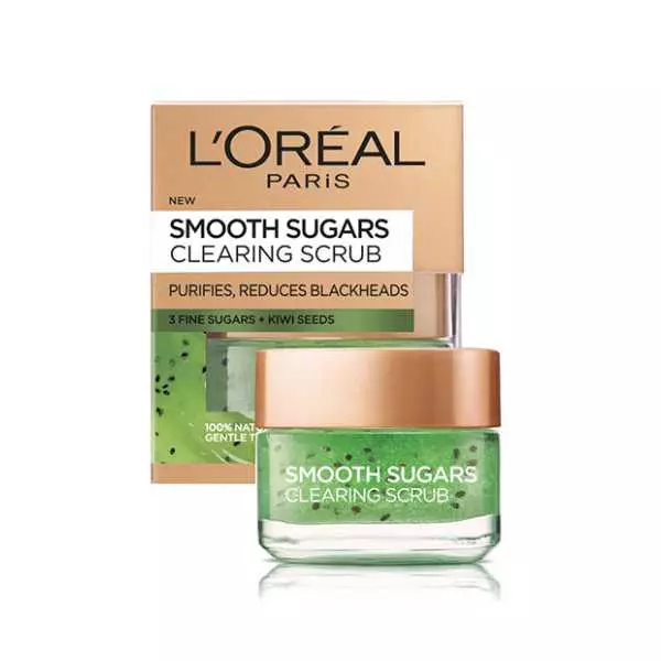 Loreal Smooth Sugar Clearing Scrub 50Ml
