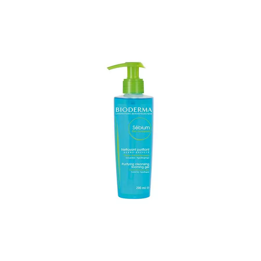 Bioderma Sebium Purifying Cleansing Foaming Gel 200Ml