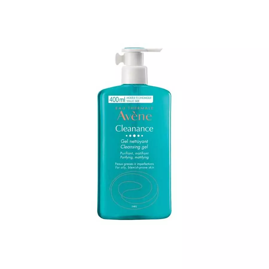 Avene Cleanance Soap Free Cleanser Gel 400 ML Pump