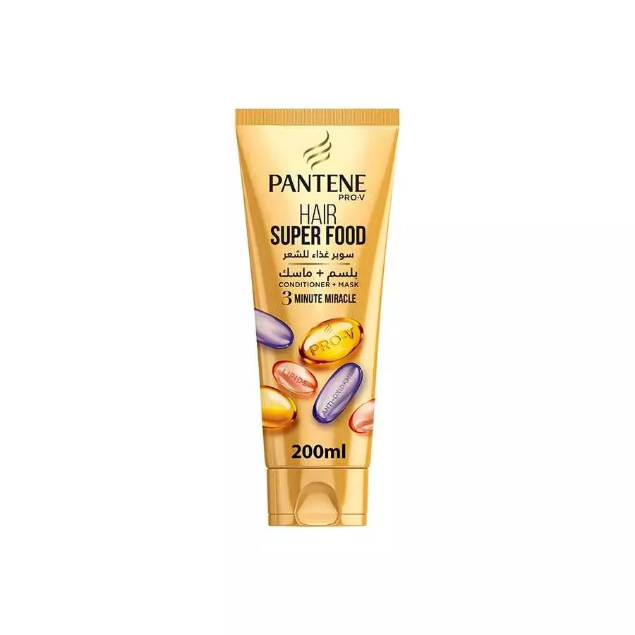 Pantene Hair Super Food Conditioner + Mask 200Ml