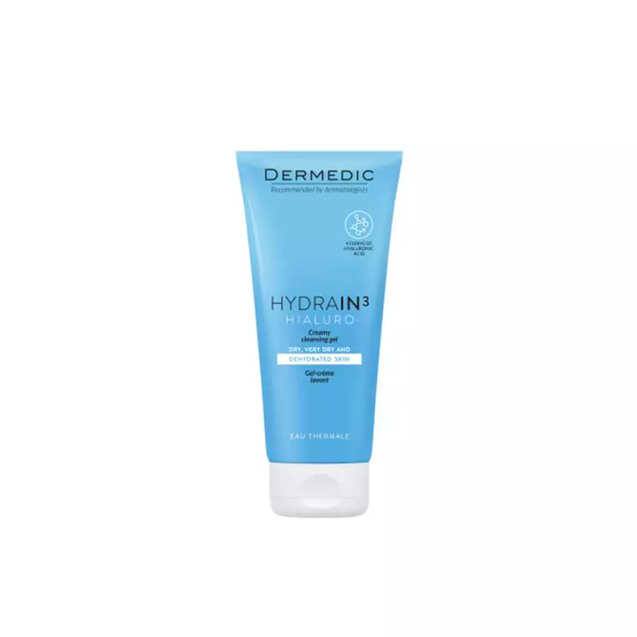 Dermedic Hydrain3 Cleansing Gel Dry Skin 200Ml
