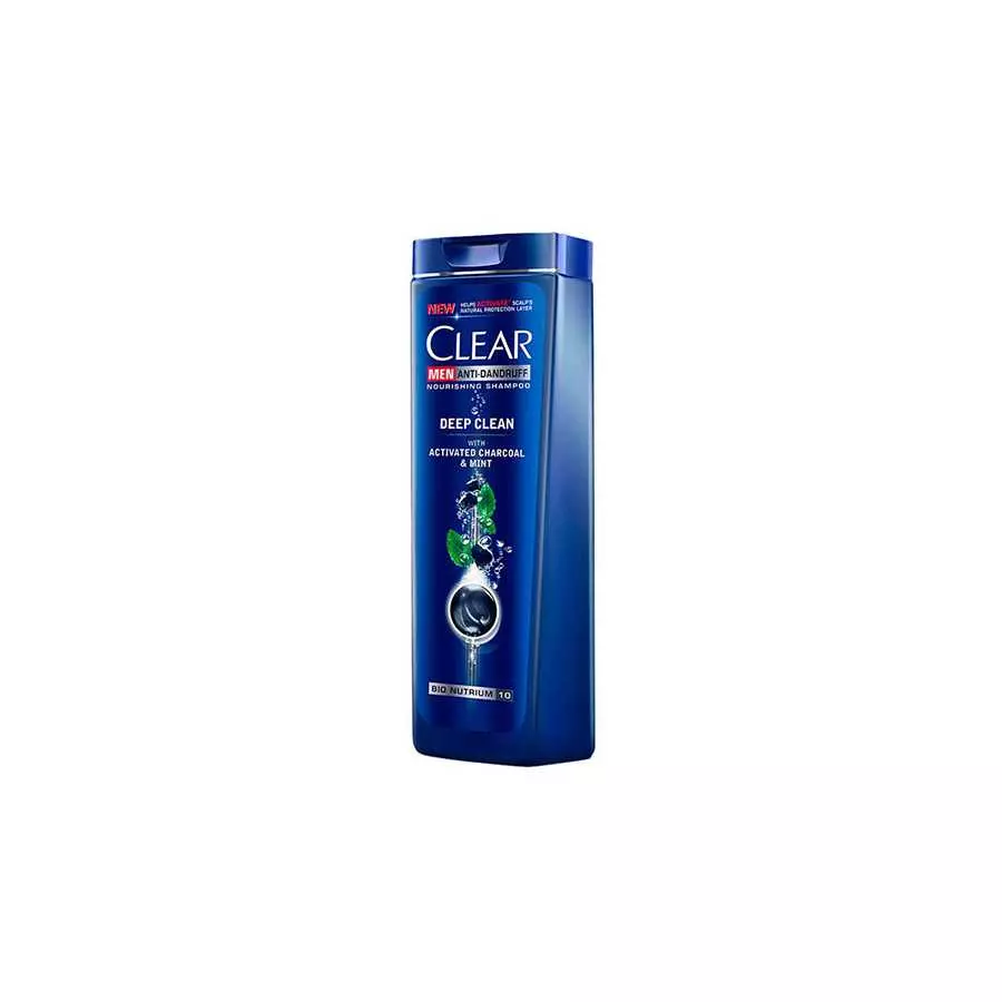 Clear Men Deep Cleanse with Activated Charcoal & Mint Shampoo 360ml