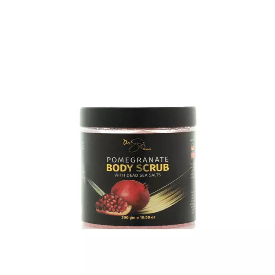 Dr Safi Face & Body Scrub With Dead Sea Minerals & Pomegranate